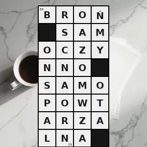 Hasło krzyżówkowe rodzaj broni automatycznej wyposażonej w mechanizm spustowy umożliwiający prowadzenie zarówno ognia pojedynczego jak i seriami - broń samoczynno-samopowtarzalna – rozwiązanie, synonimy, podpowiedzi i definicje krzyżówkowe